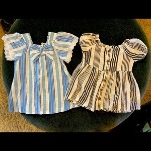 **CAN SPLIT**BUNDLE ME!** 2 Little Girls Jessica Simpson Flowy Shirts
